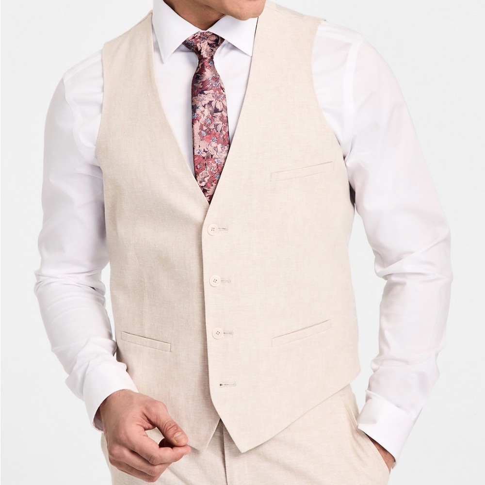 Bar III Slim-Fit Vest